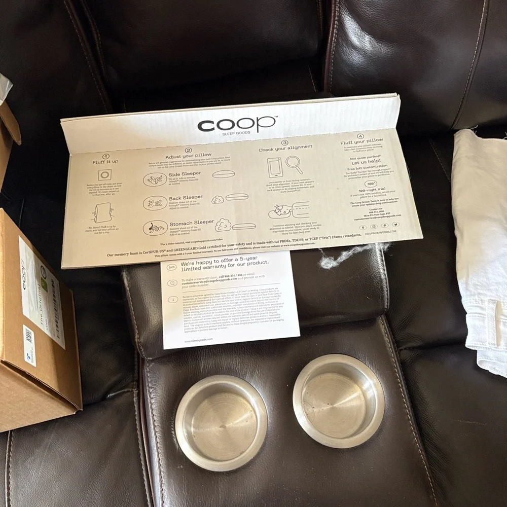 COOP White Pillow Fill Pack - 3-Pack - Picture 5 of 8